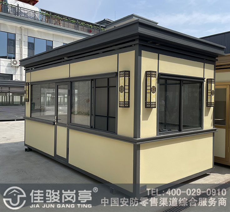 点击查看详细信息<br>标题：真石漆岗亭案例阅读次数：