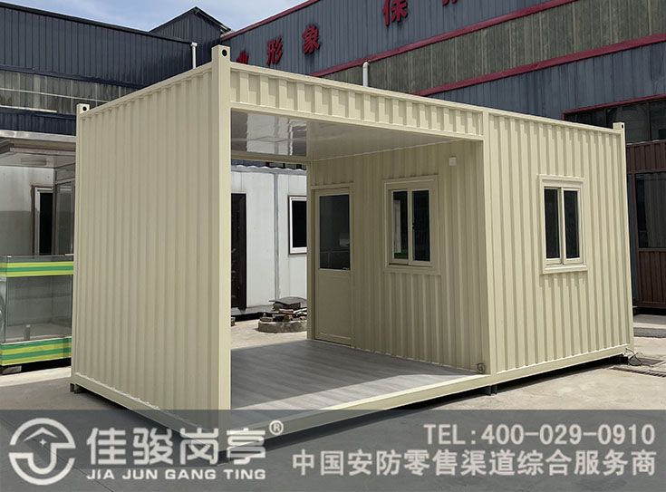 点击查看详细信息<br>标题：钢结构岗亭工程案例阅读次数：